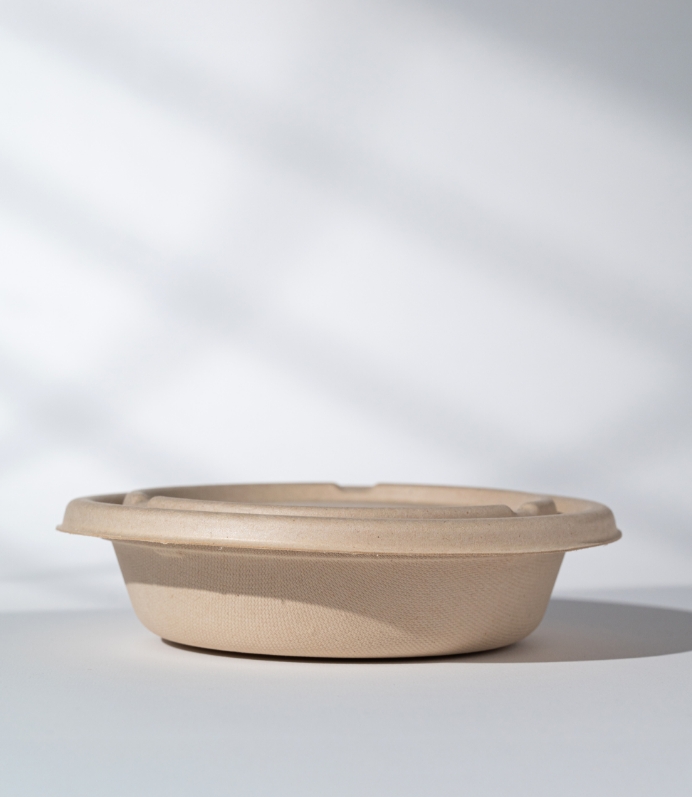 Μπολ bio 32oz με sugarcane καπάκι